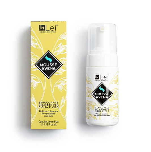 InLei®" Delicate Mousse Cleanser for Eyebrows, eyelashes, and face (Avena)