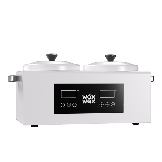 Double Wax Machine for Hair Removal | Double Wax Pot 1 lb Each + 1.1lb Free Wax
