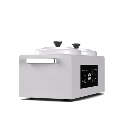 Double Wax Machine for Hair Removal | Double Wax Pot 1 lb Each + 1.1lb Free Wax